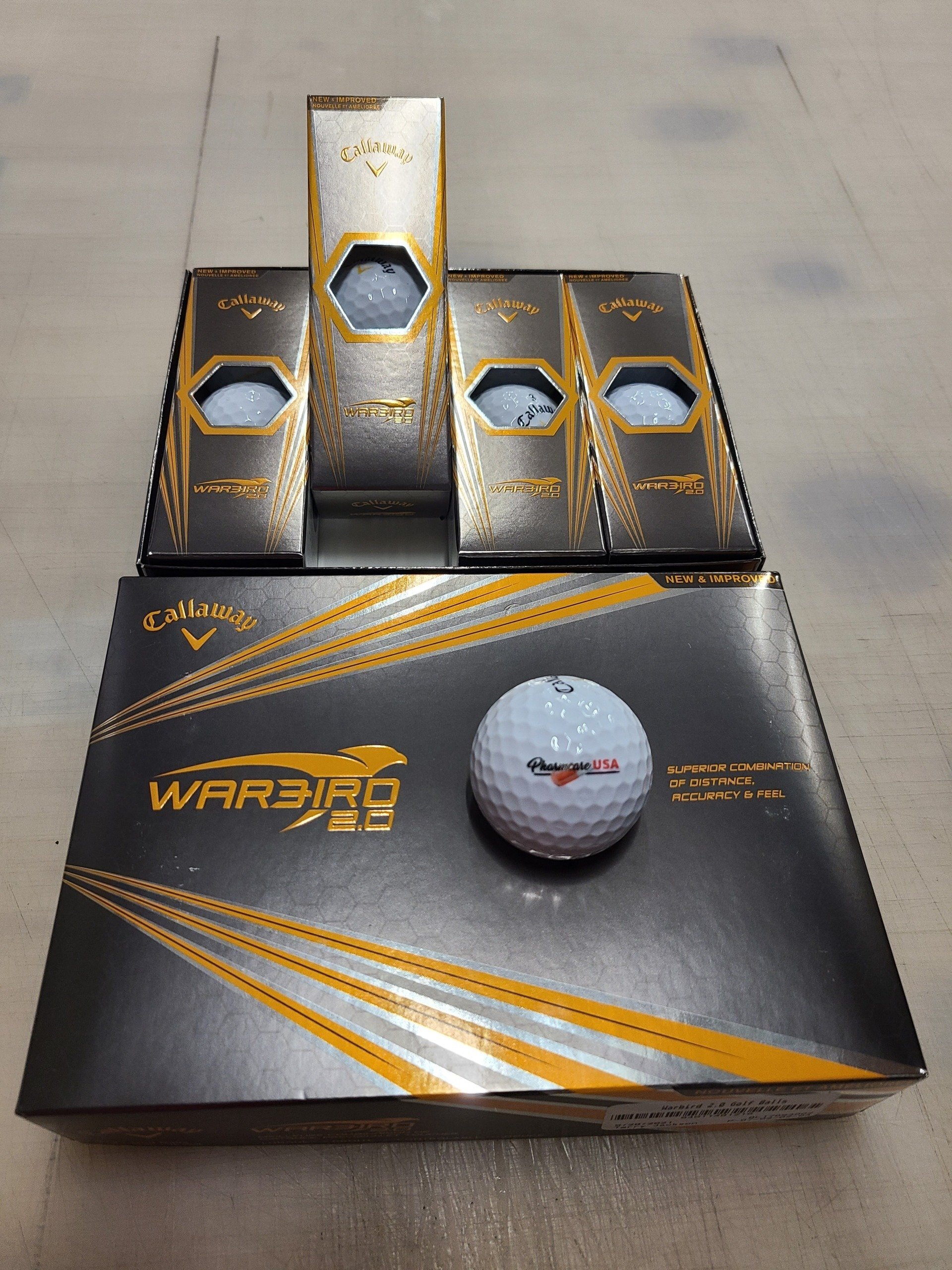 PharmcareUSA Golf Balls - 12 Pack