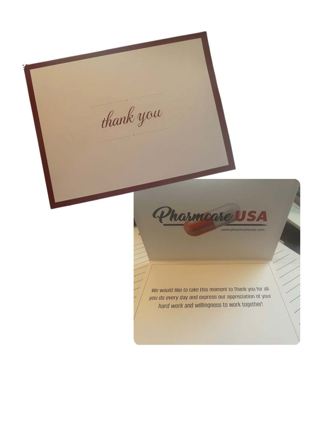 Thank You Cards - 25 Pack