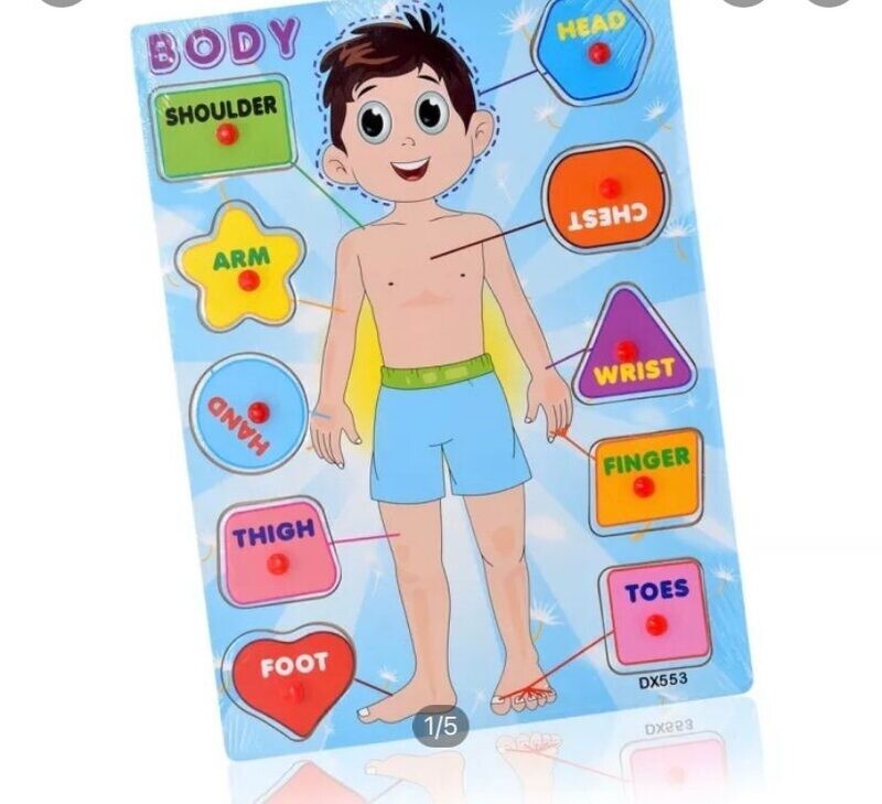 Body parts puzzle