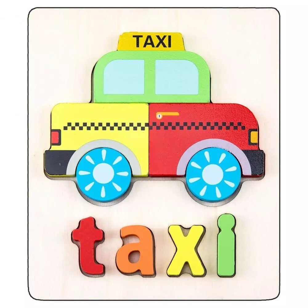 Taxi 3D Puzzle
