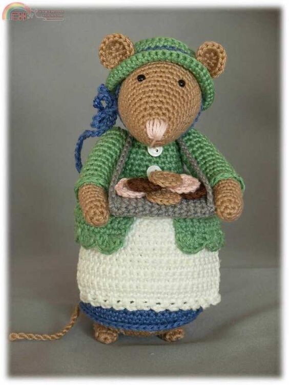 Mouse Crochet Soft Toy