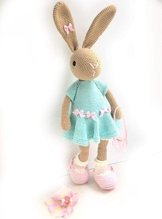 GIRL BABY RABBET TOY