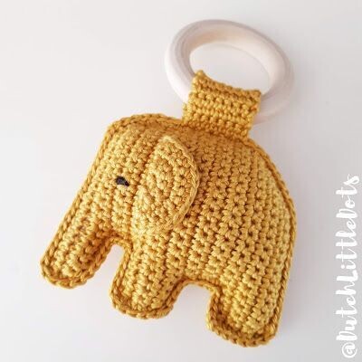 Elephant Baby Holder Teether