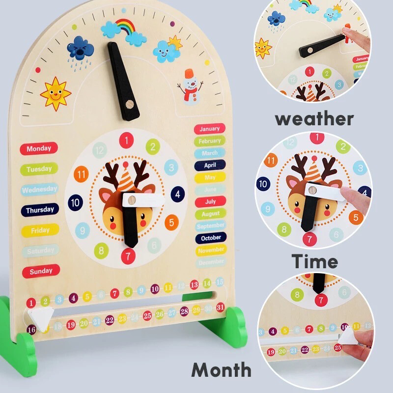 Calendar Cognitive Board Toy