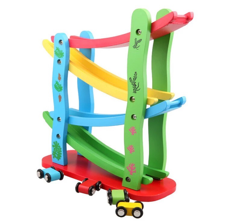 Wooden Sliding Car Toys