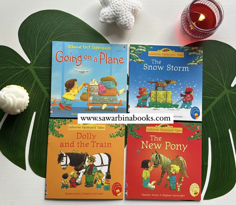 Usborne Going To The Plane & 3 Stories