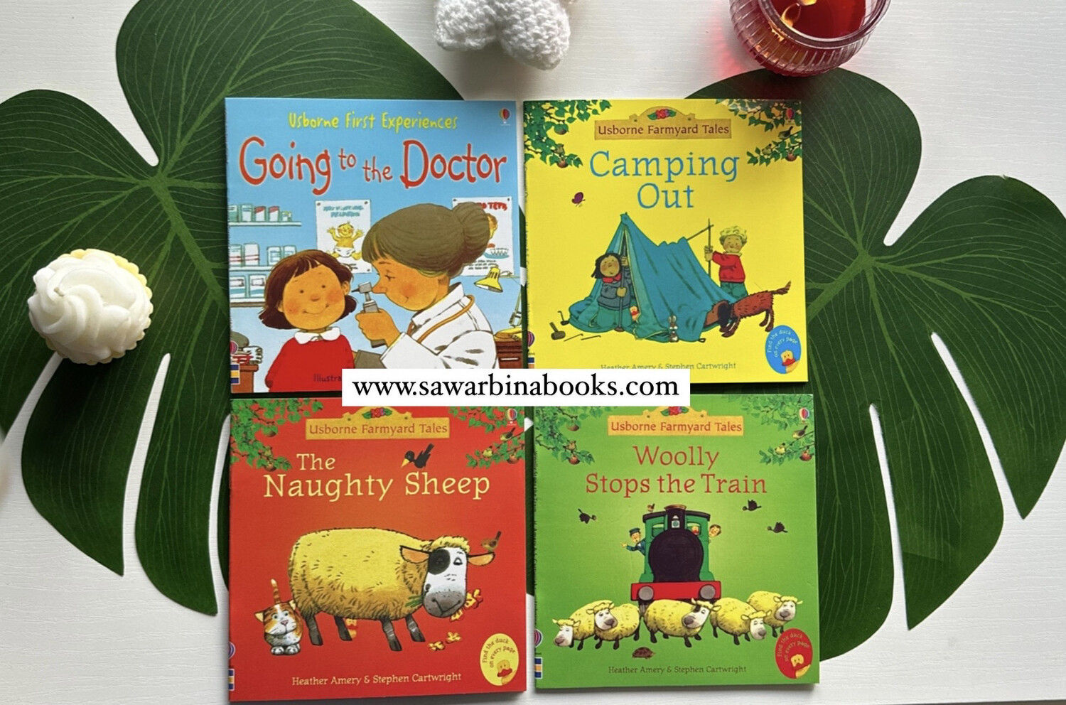 Usborne Going To The Doctor & 3 Stories