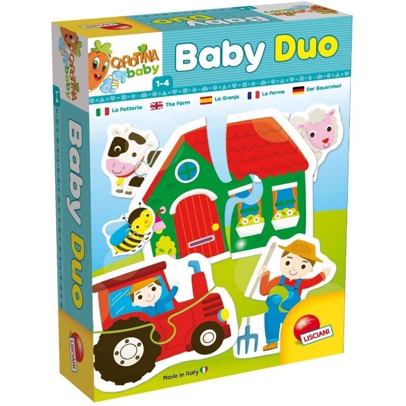 Baby Duo 2 Big Pieces Puzzle