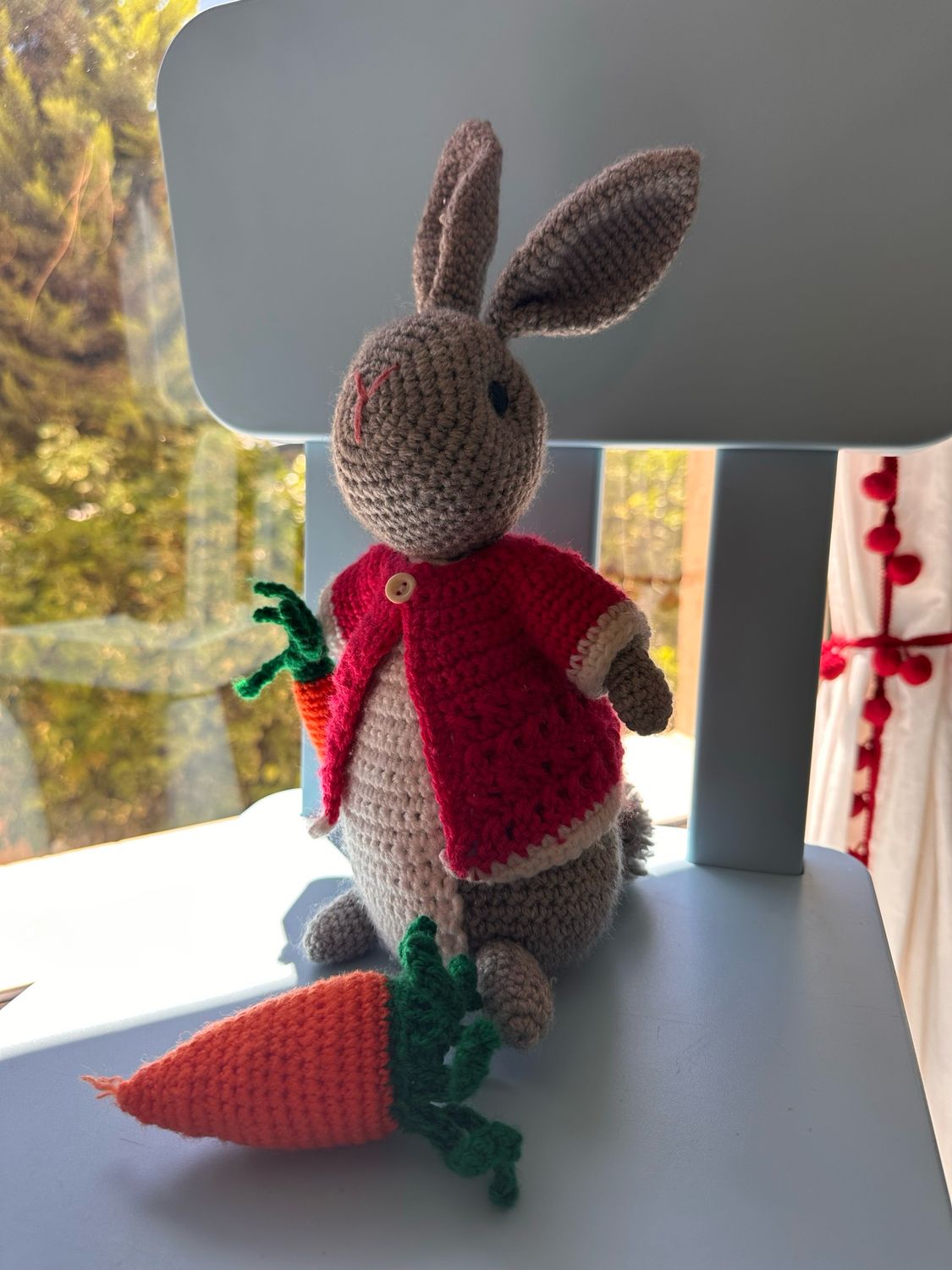 Rabbit Soft Toy With Carrot ?