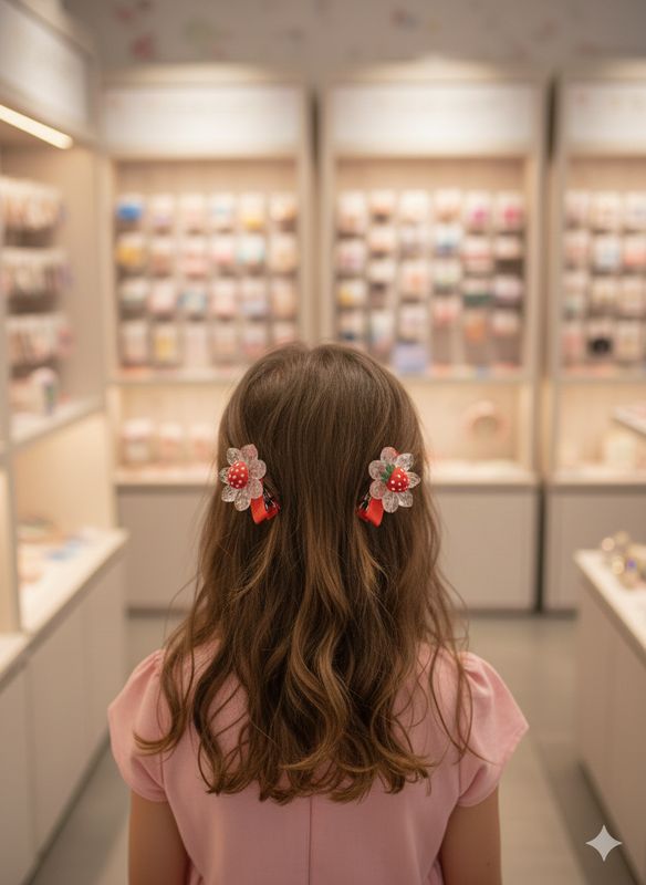 Strawberry Hair Clips Strawberry Hair Clips