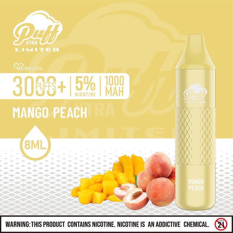 Puff Xtra Limited 5% Mango Peach
