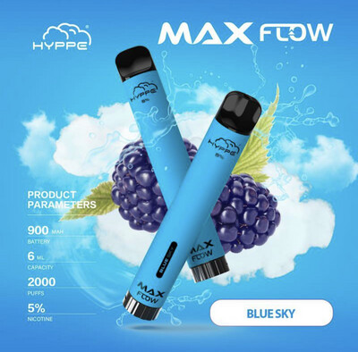 Hyppe Max Flow 5%  Blue Gummy