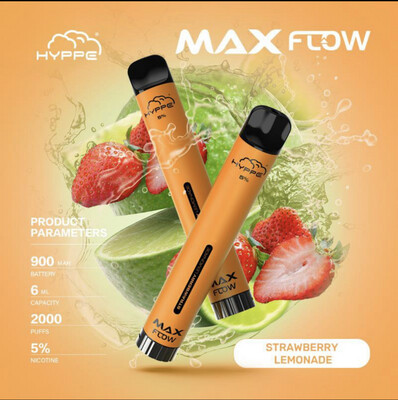 Hyppe Max Flow 5% Strawberry Lemonade