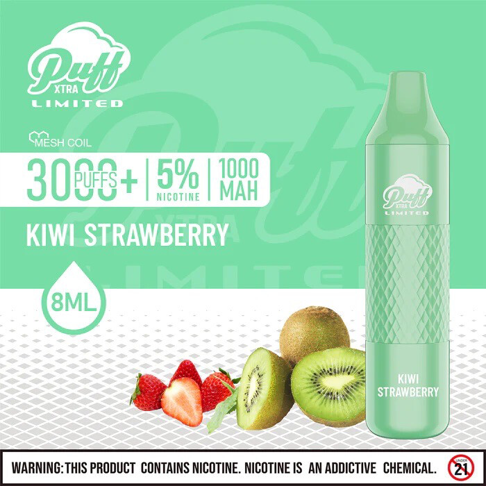 Puff Xtra Limited 5% Kiwi Strawberry