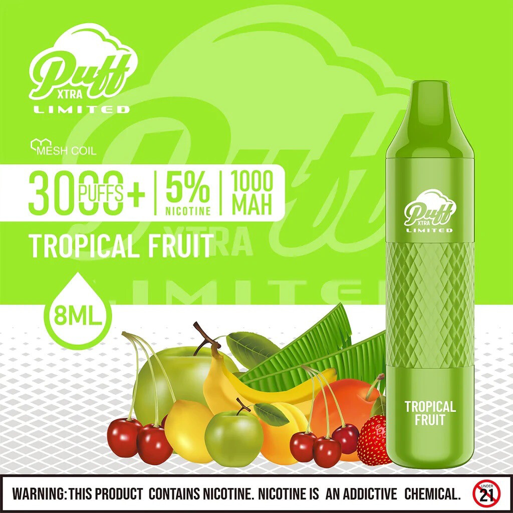 Puff Xtra Limited 5% Tropical Fruit