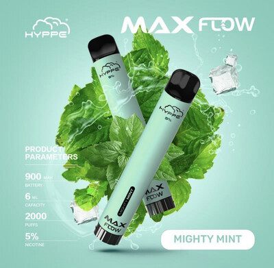 Hyppe Max Flow 5% Mighty Mint