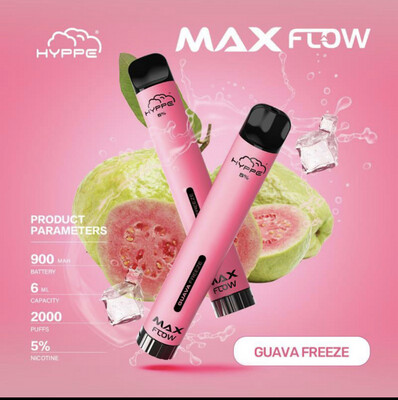 Hyppe Max Flow 5% Guava Freeze