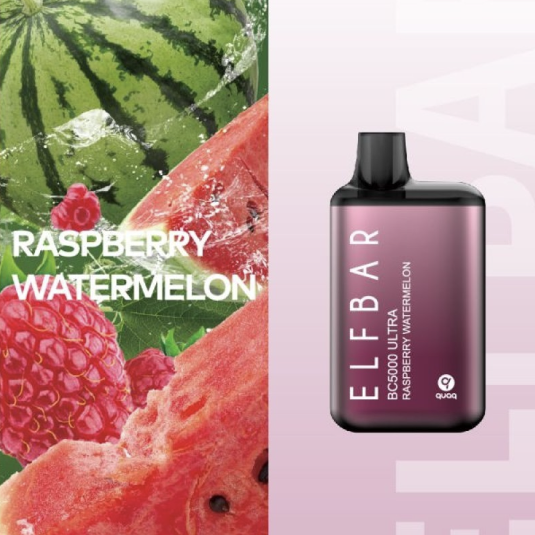 ELFBAR ULTRA 5% Raspberry Watermelon