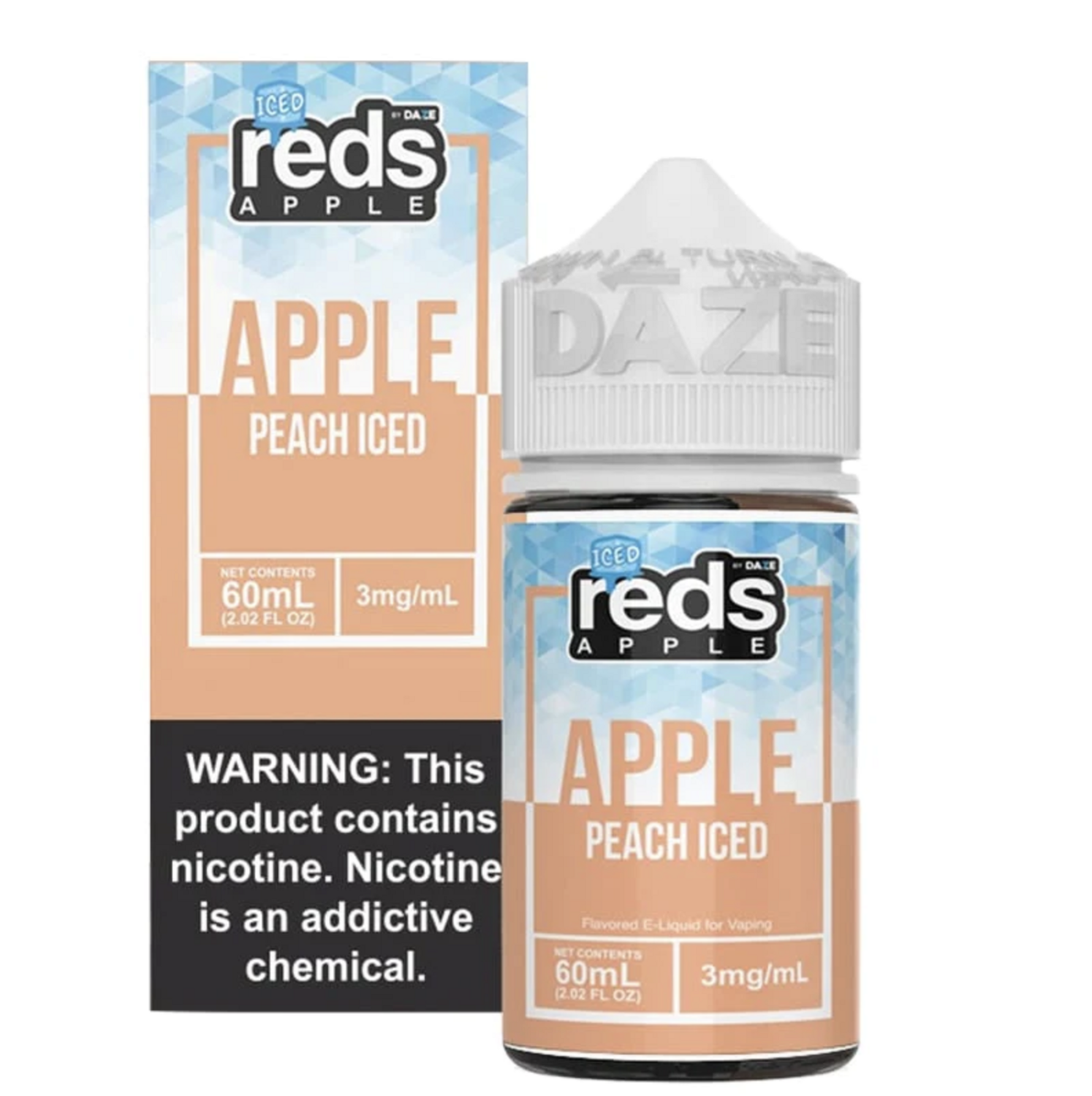 Reds Apple Peach Iced 60ml 3mg