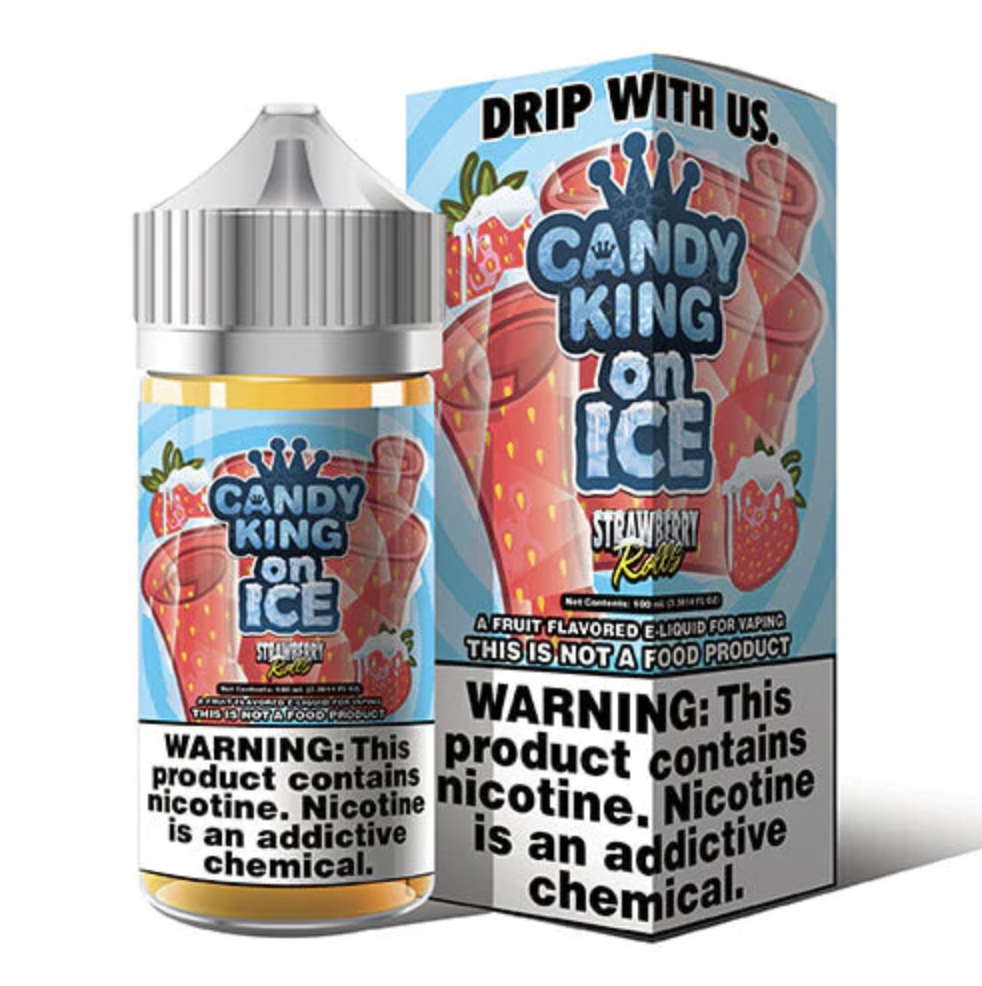 Candy King On Ice Strawberry Rolls 6mg