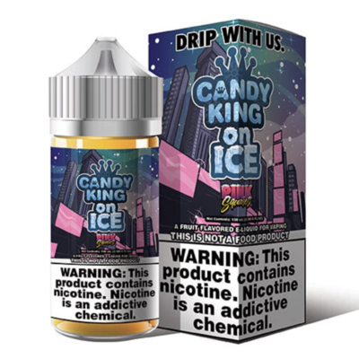 Candy King On Iced Pink Squares 3mg