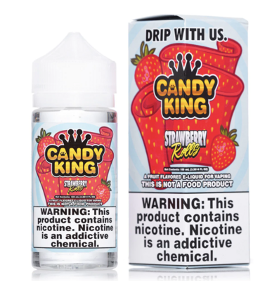 Candy King Strawberry Rolls 6mg