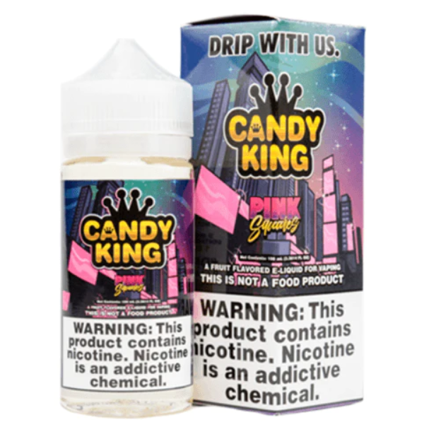 Candy King Salt Pink Squares 50mg