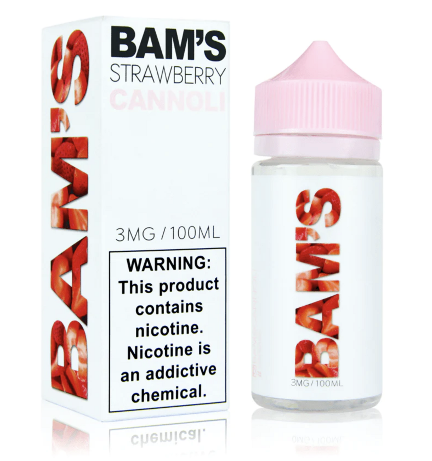 Bams Strawberry Cannoli 0 mg