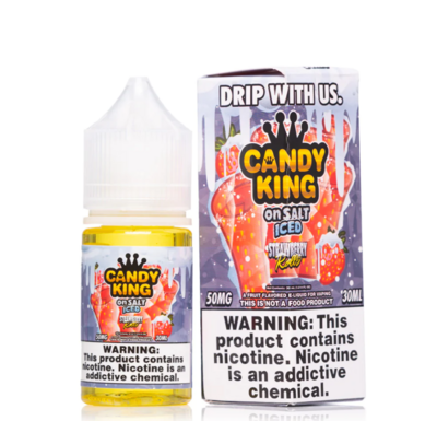 Candy King Iced Salt Strawberry Rolls 35mg
