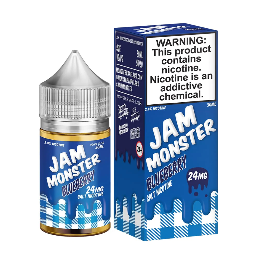 Jam Monster Blueberry 24MG