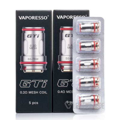 VAPORESSO GTI 0.2 Mesh Coil Pack Of Five