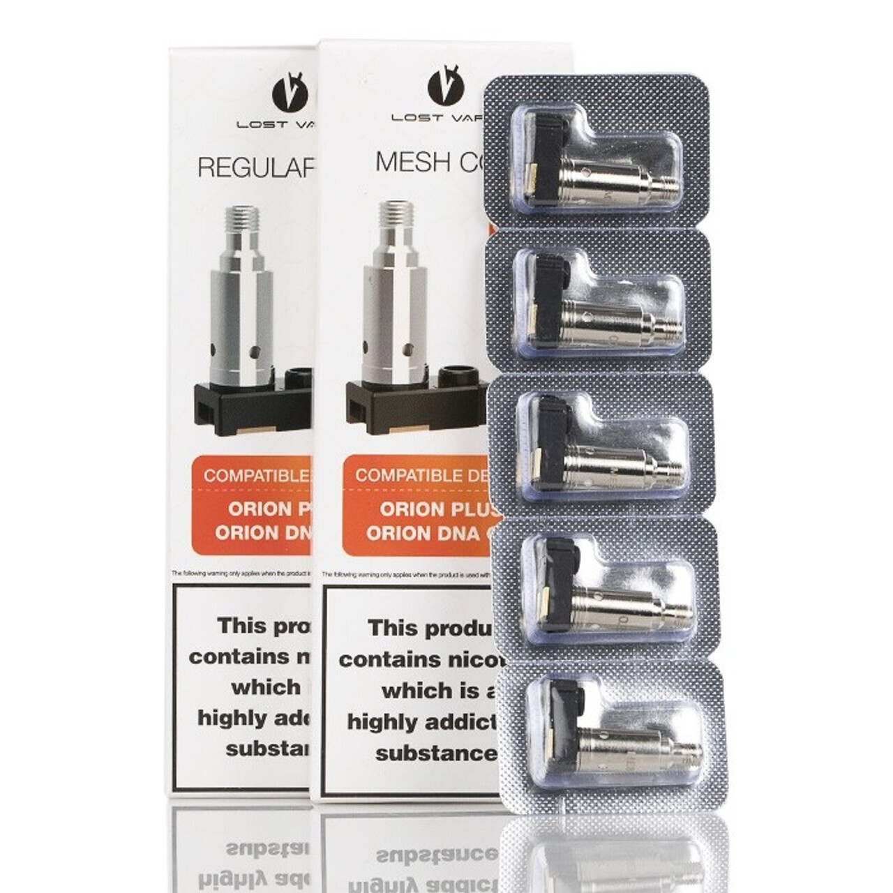 Orion Plus Regular Coil 0.5ohm Pack of 5