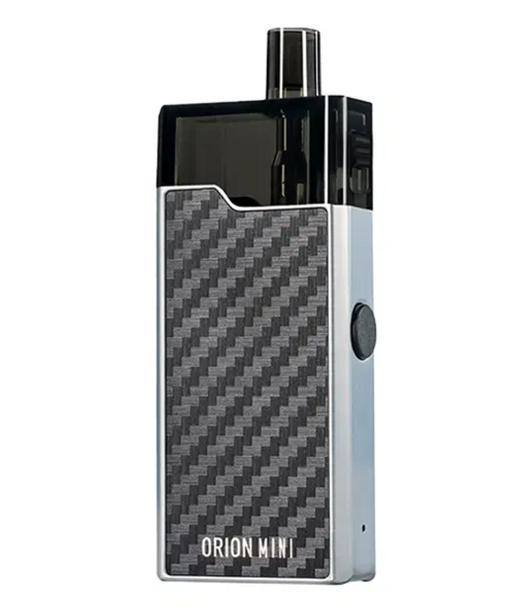 Lost Vape Orion Mini Kit Silver Carbon Fiber