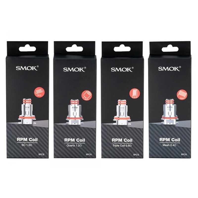 Smok RPM Coil DC 0.8 MTL Pack Of Five
