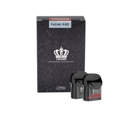 Uwell Crown Pod FeCrAl 0.6 Ohm Pack Of TWO
