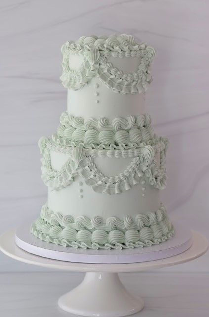 Vintage Buttercream Cake Vintage Buttercream Cake