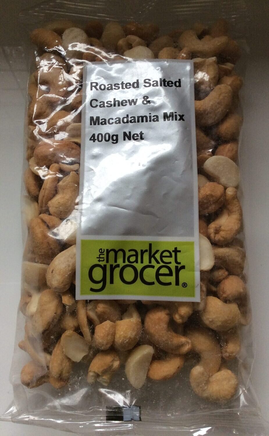 ROASTED SALTED CASHEW & MACADAMIA MIX (400G)