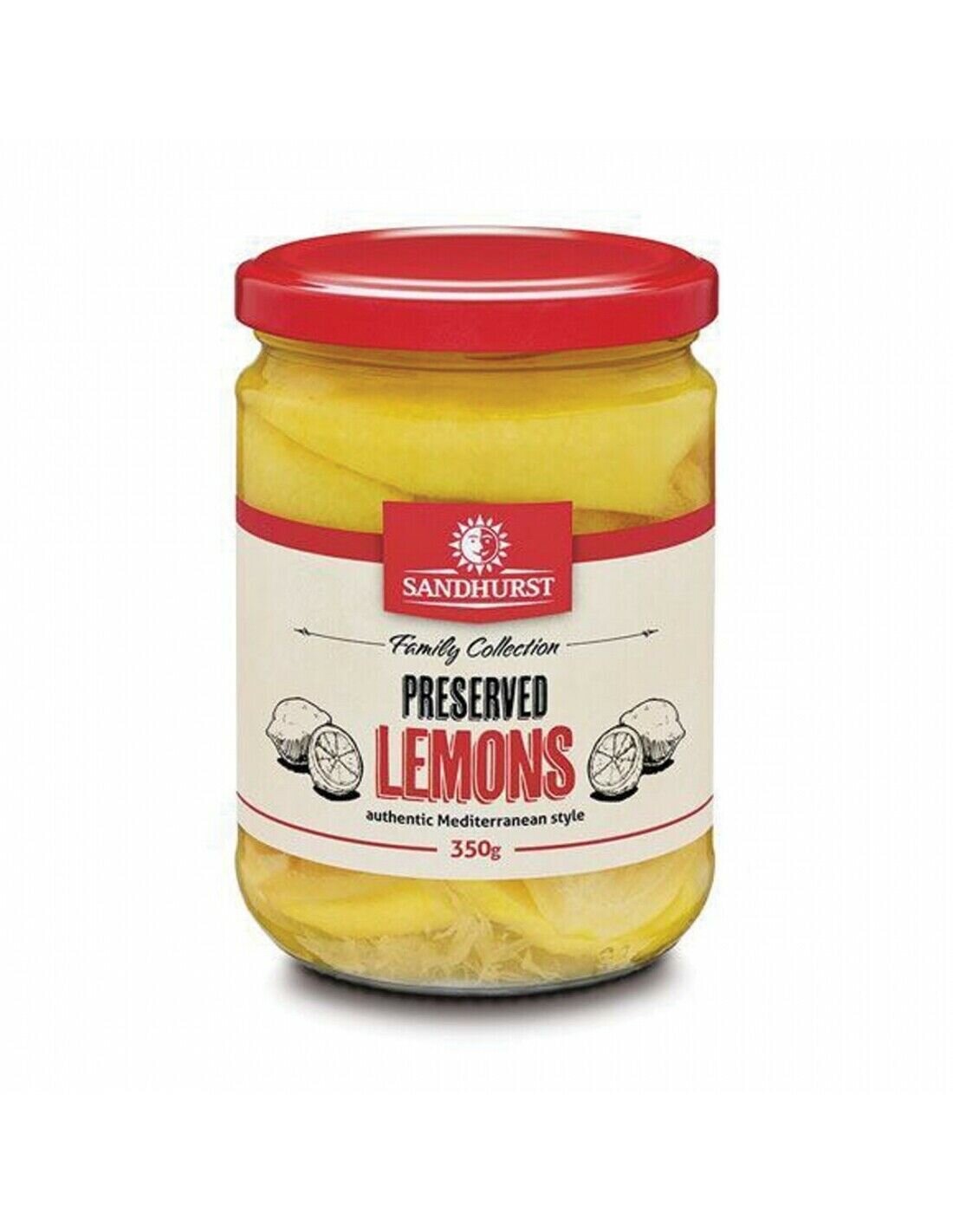 SANDHURST PRESERVED LEMONS (350G)