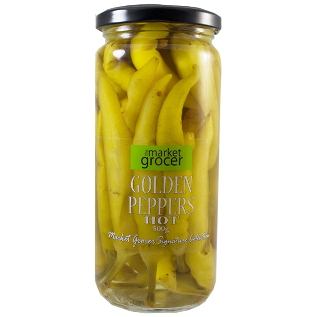 GOLDEN PEPPERS HOT (500G)