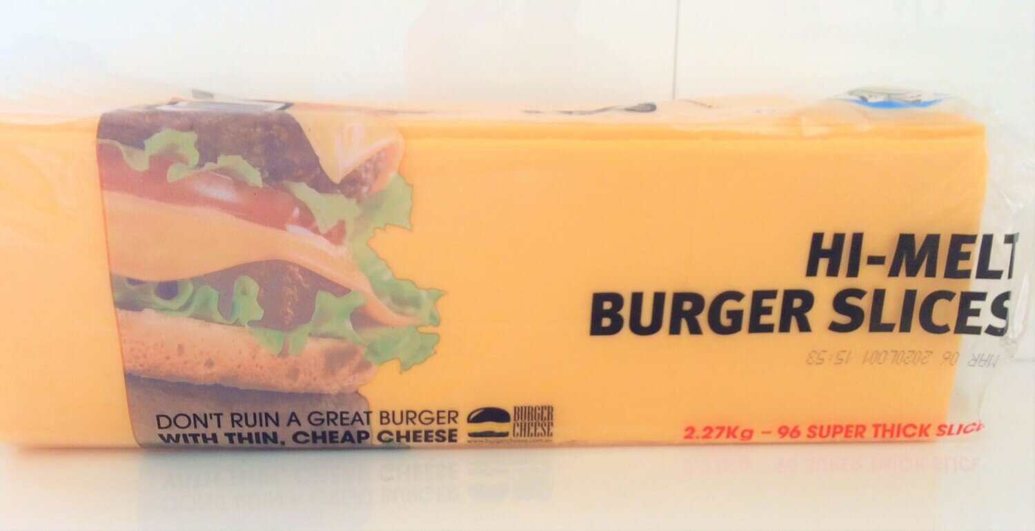 HIMELT BURGER SLICES 96 SLICES (2.27KG) HIMELT BURGER SLICES 96 SLICES (2.27KG)