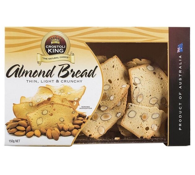 CROSTOLI KING ALMOND BREAD BISCUITS (150G)