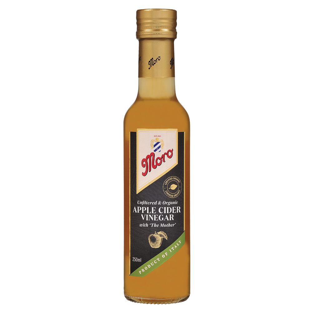 MORO UNFILTERED & ORGANIC APPLE CIDER VINEGAR (250ML)