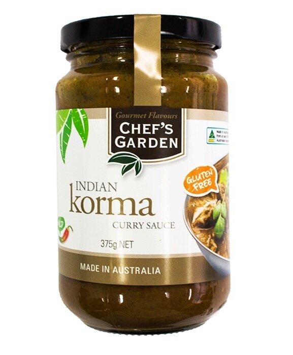 CHEF'S GARDEN INDIAN KORMA CURRY SAUCE (375G)
