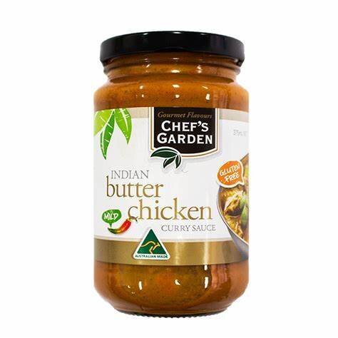 CHEF'S GARDEN INDIAN BUTTER CHICKEN CURRY SAUCE (375G)
