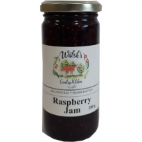 WALSH'S RASPBERRY JAM (280G) NATURAL HOMEMADE STYLE