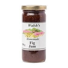 WALSH'S FIG JAM (280G) NATURAL HOMEMADE STYLE