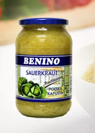BENINO SAUERKRAUT (2.55Kg)
