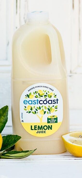 EAST COAST LEMON JUICE (2L)