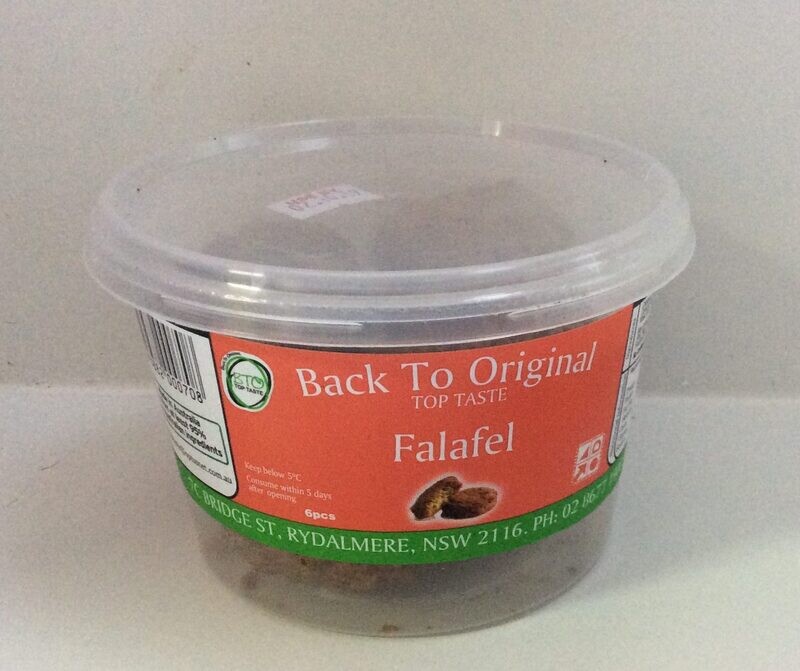 BTO DIPS FALAFEL (6PC)