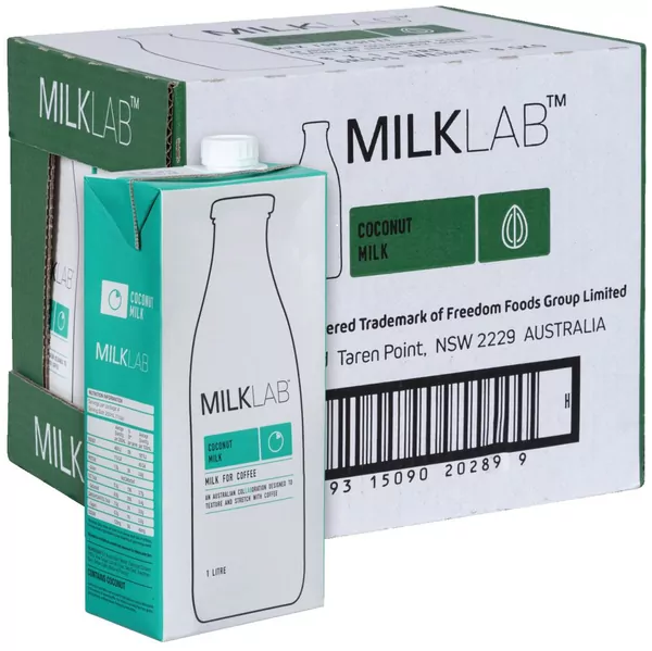 MILKLAB COCONUT MILK (BOX : 8 x 1L) MILK LAB